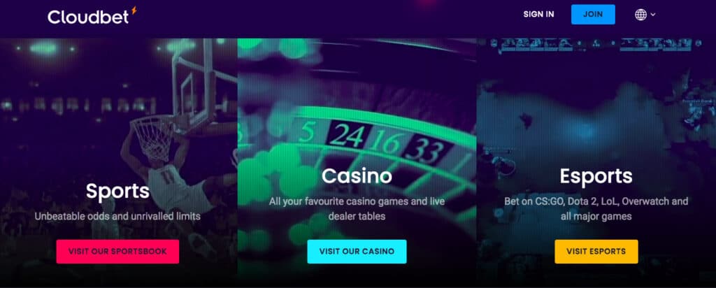 Cloudbet Casino Sports Casino Esports