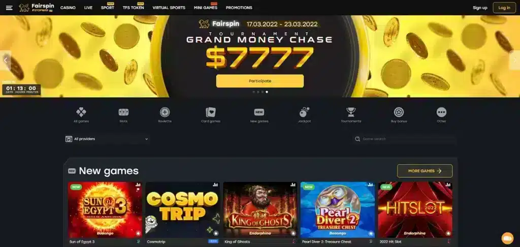 Fairspin Casino review